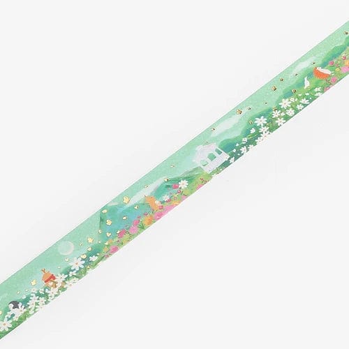 BGM Washi Tape 'Little World' Series - Ornament Flower Garden