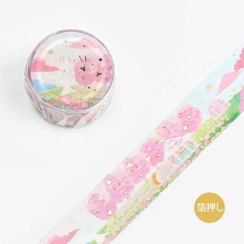 BGM Washi Tape 'Little World' Series - Ornament Garden