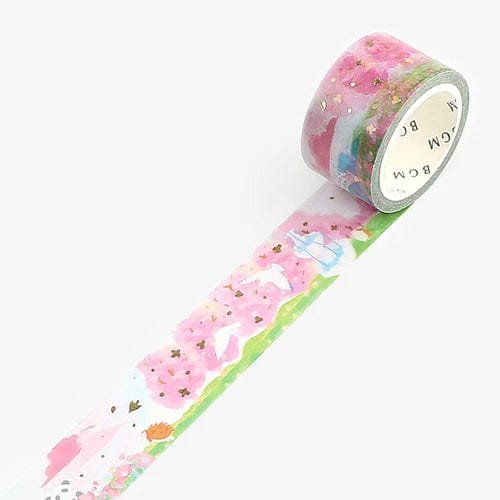 BGM Washi Tape 'Little World' Series - Ornament Garden