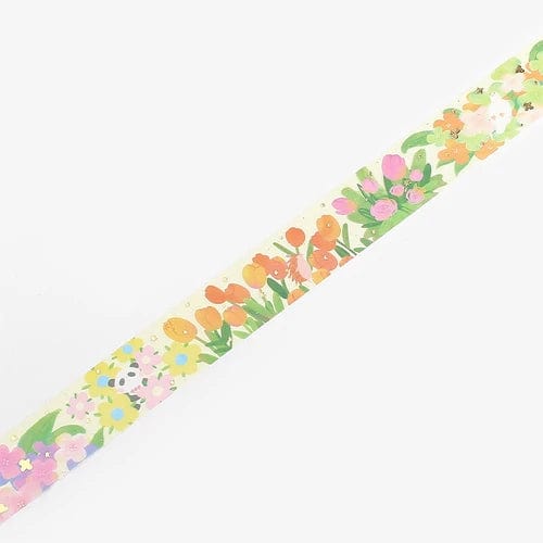 BGM Washi Tape 'Little World' Series - Ornament Tulip