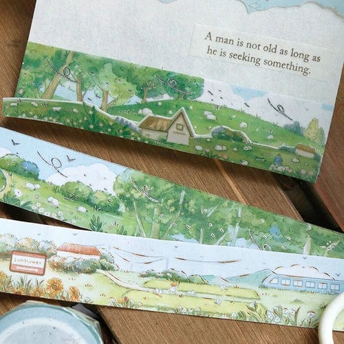 BGM Washi Tape - The Countryside at Dusk