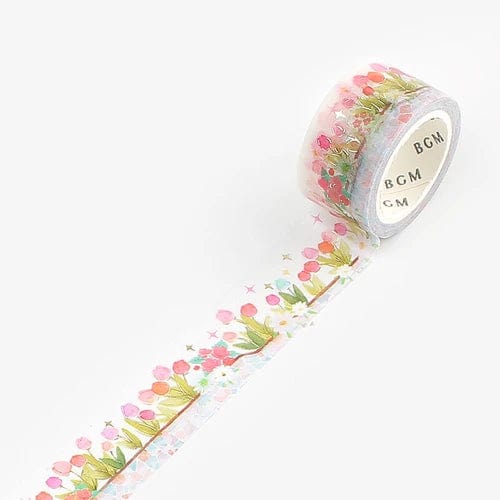 BGM Washi Tape - Tulip Garden