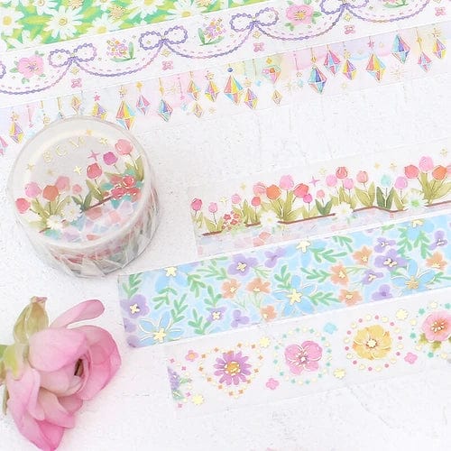 BGM Washi Tape - Tulip Garden