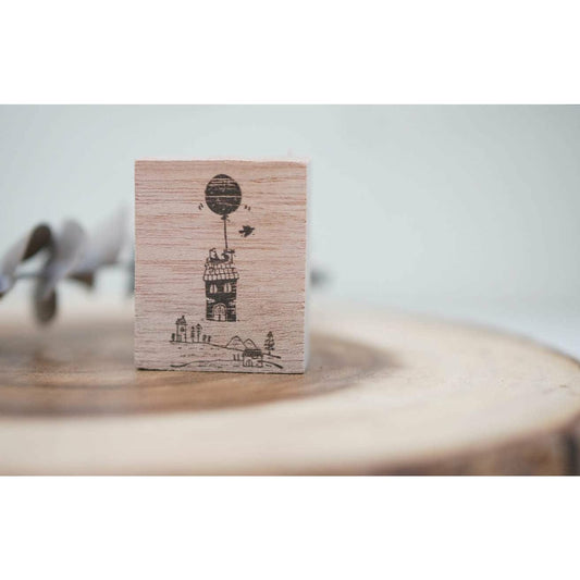 Black Milk Project Rubber Stamp - Floating House