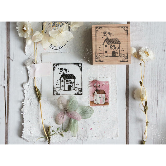 Black Milk Project Rubber Stamp House Series - Flower Chimney