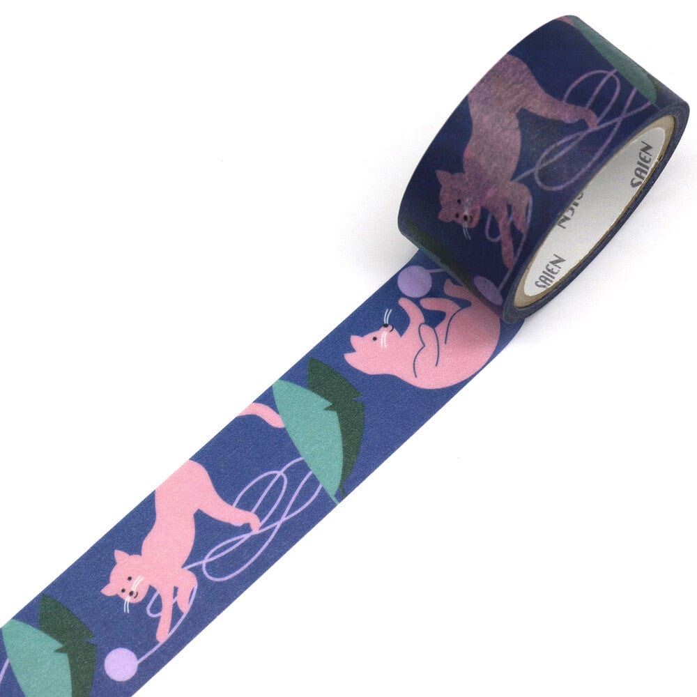 Heidi Valkola X SAIEN Masking Tape - Cats