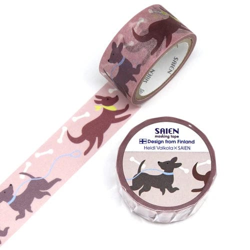 Heidi Valkola X SAIEN Masking Tape - Dog