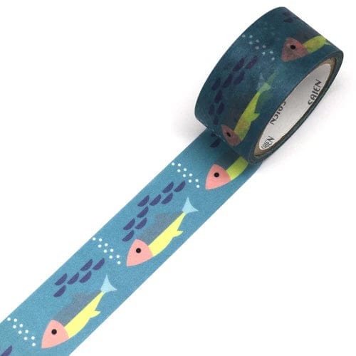 Heidi Valkola X SAIEN Masking Tape - Fish