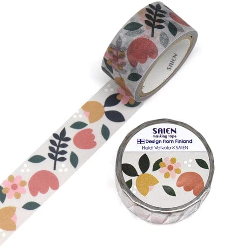 Heidi Valkola X SAIEN Masking Tape - Flower