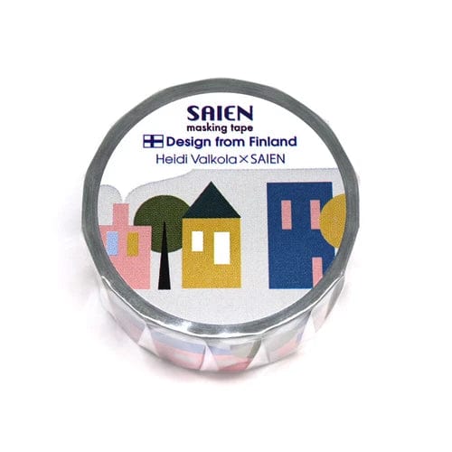 Heidi Valkola X SAIEN Masking Tape - Houses