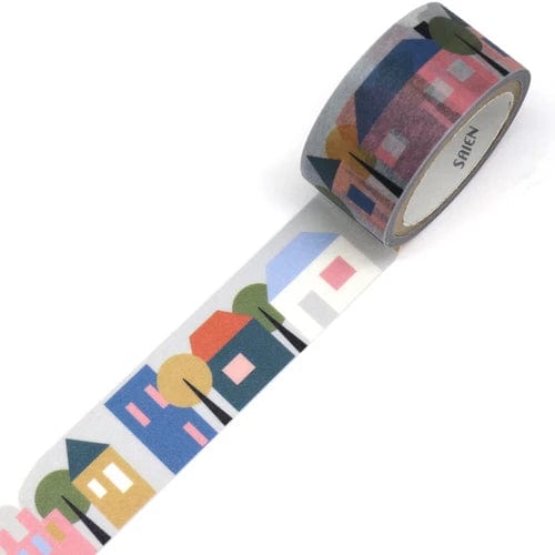 Heidi Valkola X SAIEN Masking Tape - Houses