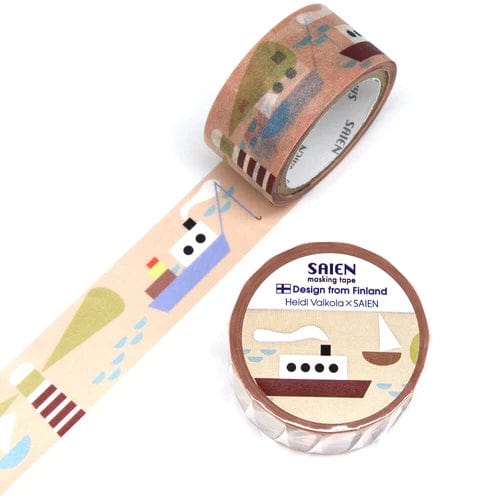 Heidi Valkola X SAIEN Masking Tape - Sea