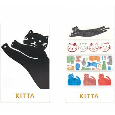 KITTA Washi Tape Basic Series - Cat