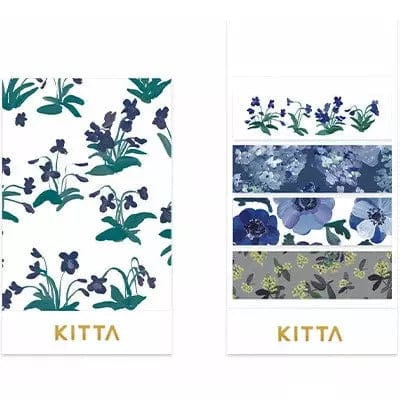 KITTA Washi Tape Basic Series - Flower 6