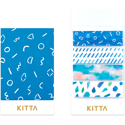 KITTA Washi Tape Basic Series - Vidro