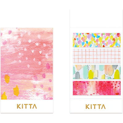 KITTA Washi Tape Clear Series - Clear Drop