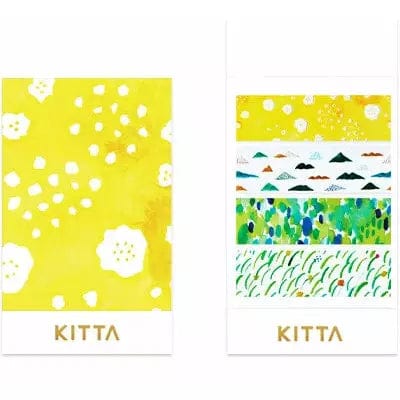 KITTA Washi Tape Clear Series - Mountain Belt