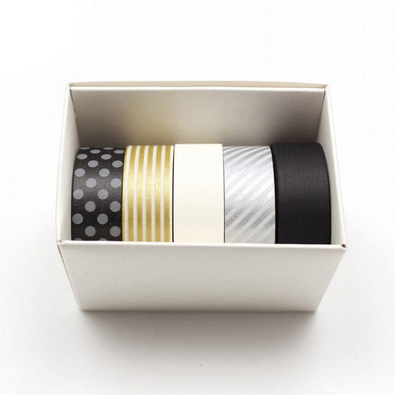 Masking Tape MT - Gift Box Set of 5 - Monotone 2