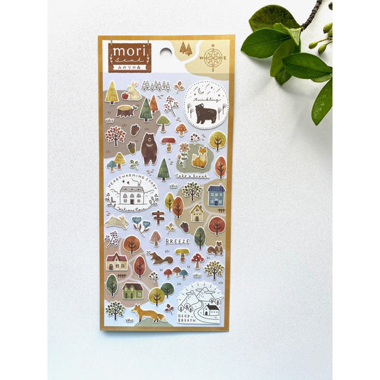 Mind Wave Mori Seal Stickers - Minori Forest