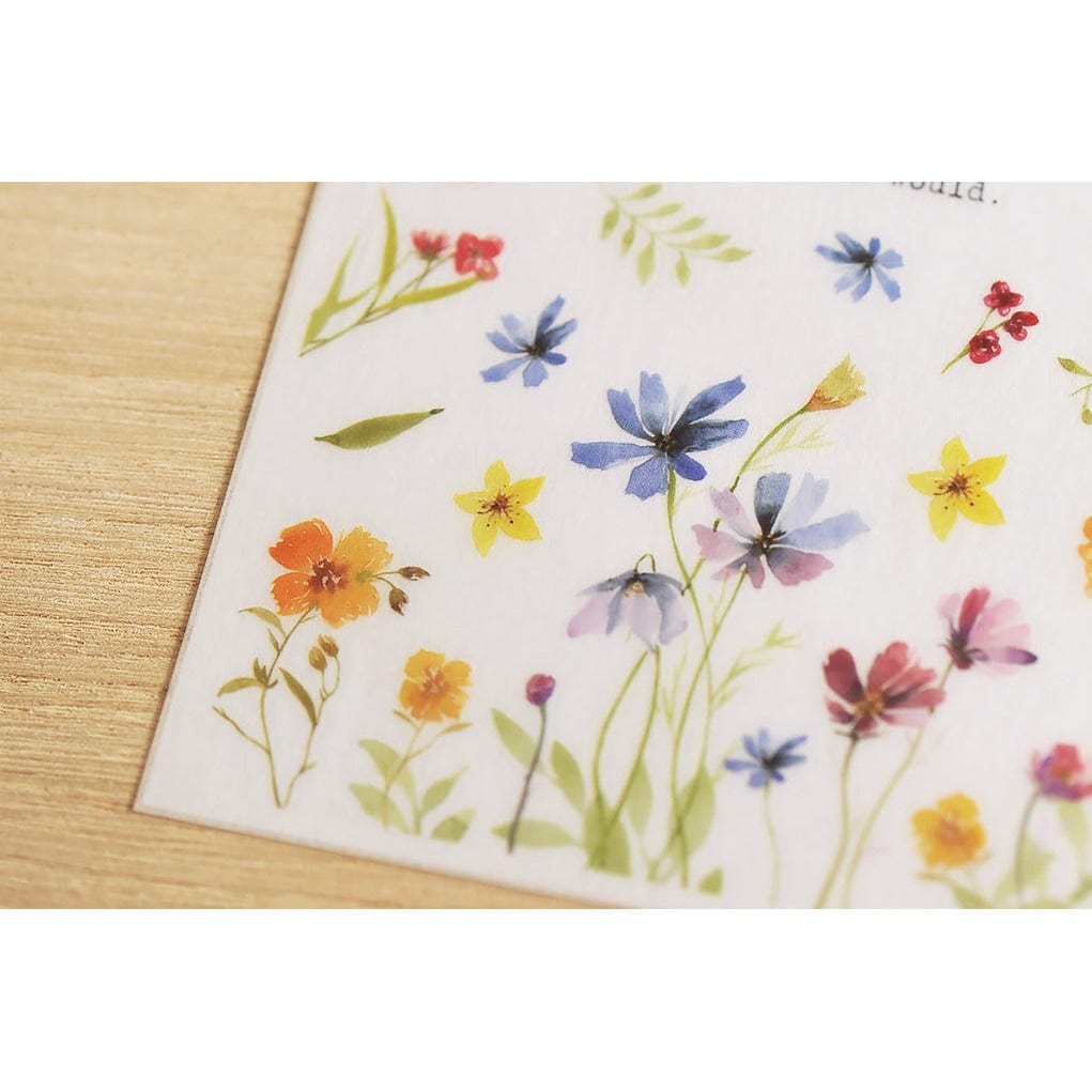 MU Lifestyle Print-On Sticker 121 - Little Wildflowers