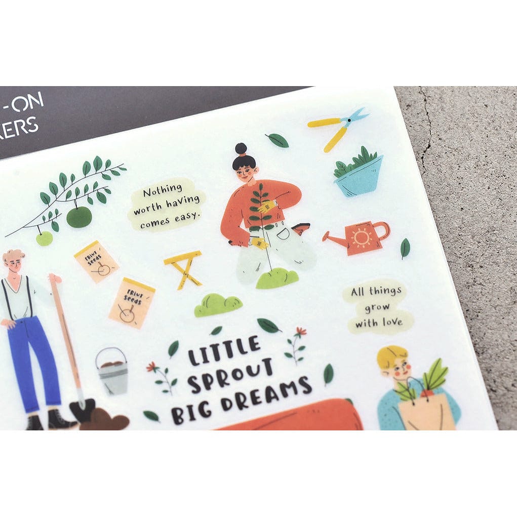 MU Lifestyle Print-On Sticker 136 - Little Sprout Big Dreams