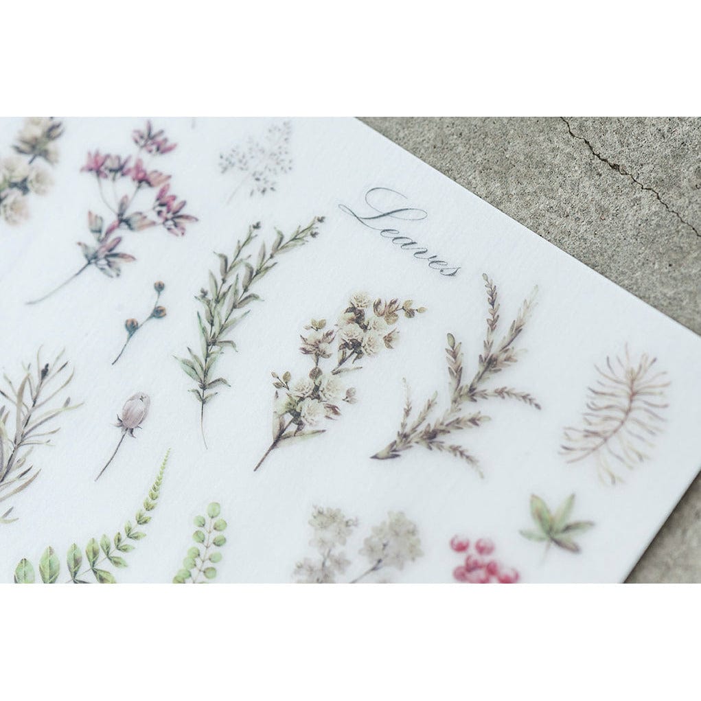 MU Lifestyle Print-On Sticker 55 - Herbs & Wild Flowers