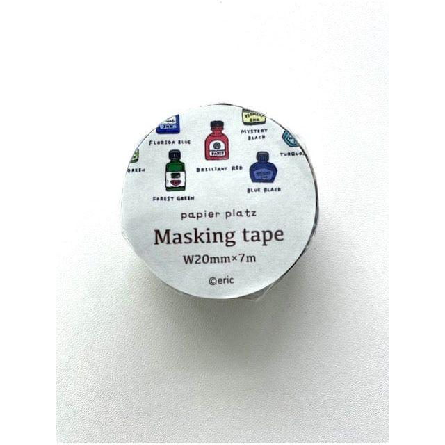 Papier Platz x Eric Small Things Washi Tape - Bottle Ink