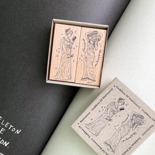 PION Rubber Stamp - Stationery Goddess (stamp set)