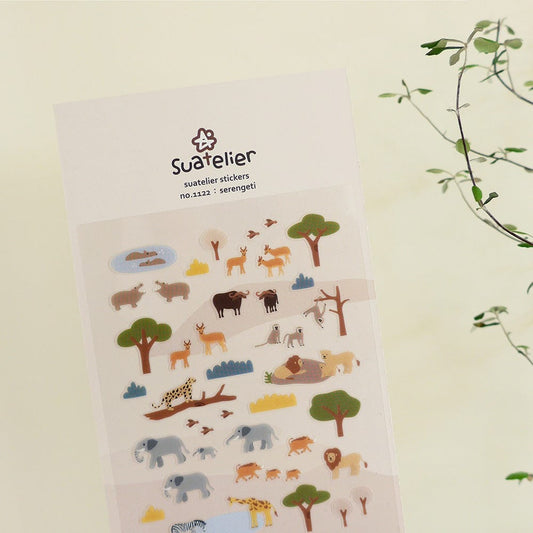 Suatelier Sticker - Serengeti