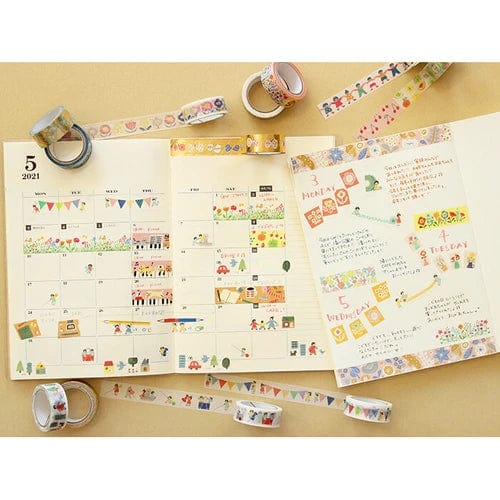 Wa-Life Biyori Washi Tape - Stationery